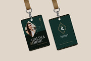 Gandhara Sanctuary - ID Card, a Print Template by Fannan Studio (Thumbnail 2 of 3)