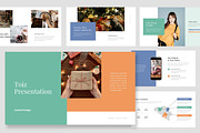 Toiz : Gift Business Google Slides, a Presentation Template by Punkl Camp (Thumbnail 1 of 16)