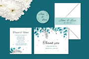 Wedding Invitation Suite Foliage, an Invitation Template by Designifty (Thumbnail 5 of 5)