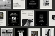 VELVET / Canva Instagram Templates, a Social Media Template by Mia Branding Studio (Thumbnail 1 of 9)
