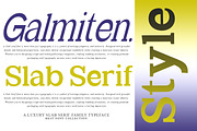 Glagent Slab Super Family 36 Styles, a Slab Serif Font by IM Studio (Thumbnail 9 of 10)