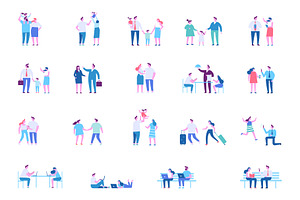 Different People Big Vector Set