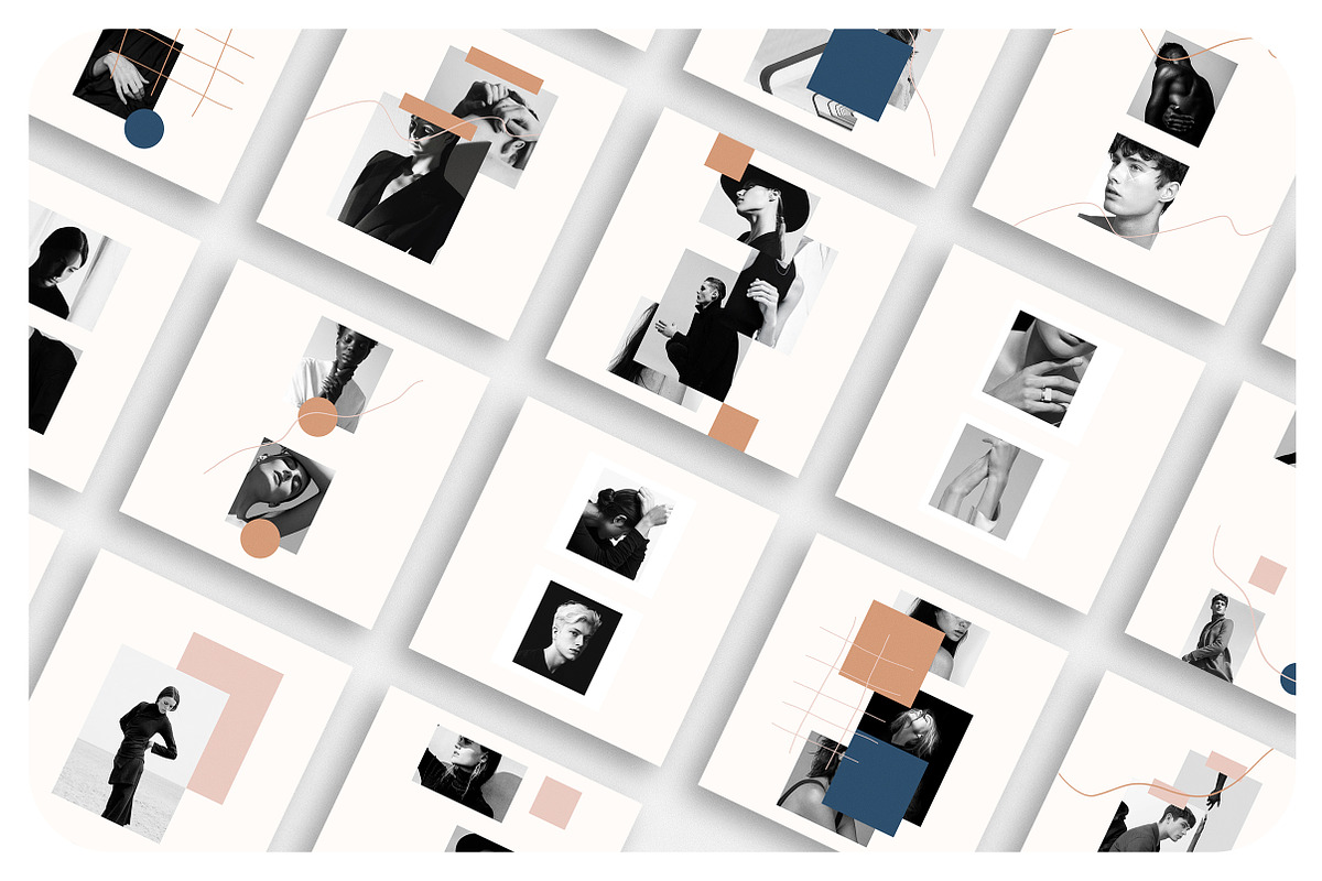 CELINE Instagram Feed, a Social Media Template by Aprilea (Photo 4 of 7)