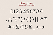 Ramus Sans - Simple Clean Font, a Sans Serif Font by Sign Studio (Thumbnail 11 of 11)