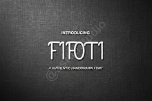 Fifoti Typeface: Modern Luxury Displ