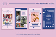 Digitally Cool IG Kit in PSD & CANVA, a Social Media Template by Tangerine Nation (Thumbnail 6 of 13)