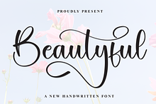 Beautyful | Script Font