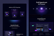 Anius SaaS StartupAI WebsiteTemplate, an UI Kit Template by Lumina_ui_ux202 (Thumbnail 6 of 6)