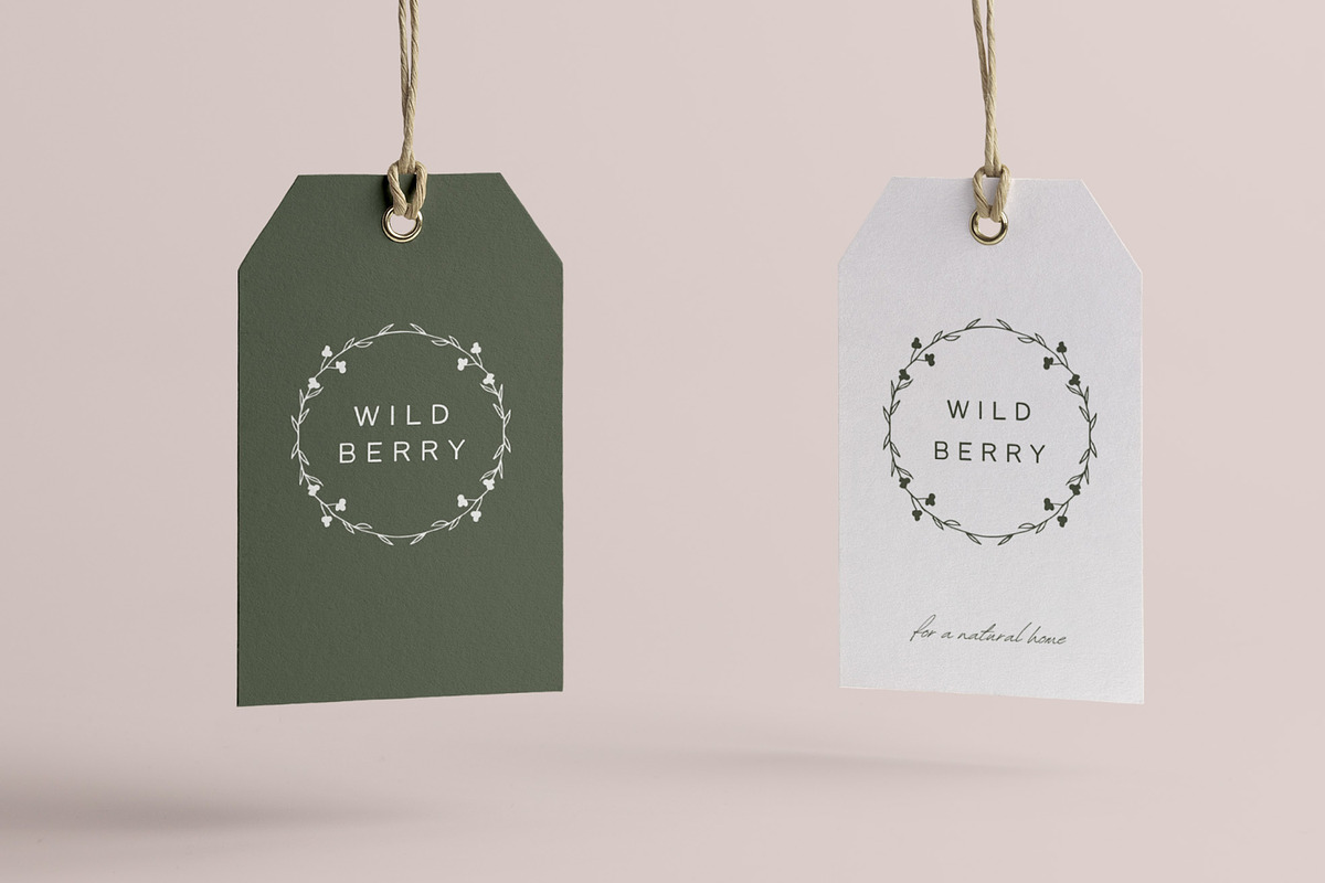 Wild Berry Logo Template Brand Kit, a Branding & Logo Template by CreativeWilderness (Photo 8 of 9)