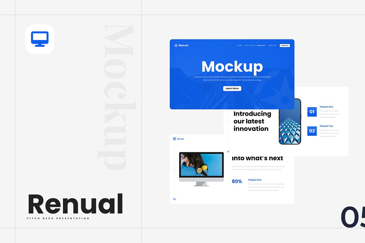Renual –Keynote Template, a Presentation Template by Ermedia Studio (Photo 6 of 8)