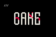 CAKE SANS - font., a Sans Serif Font by David is Creative (Thumbnail 1 of 6)
