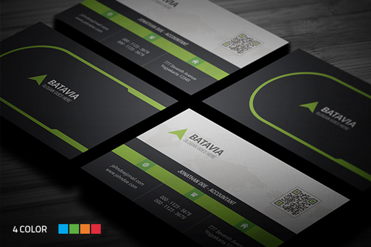 Professional Business Card, a Business Card Template by InfinityArt (Photo 1 of 6)