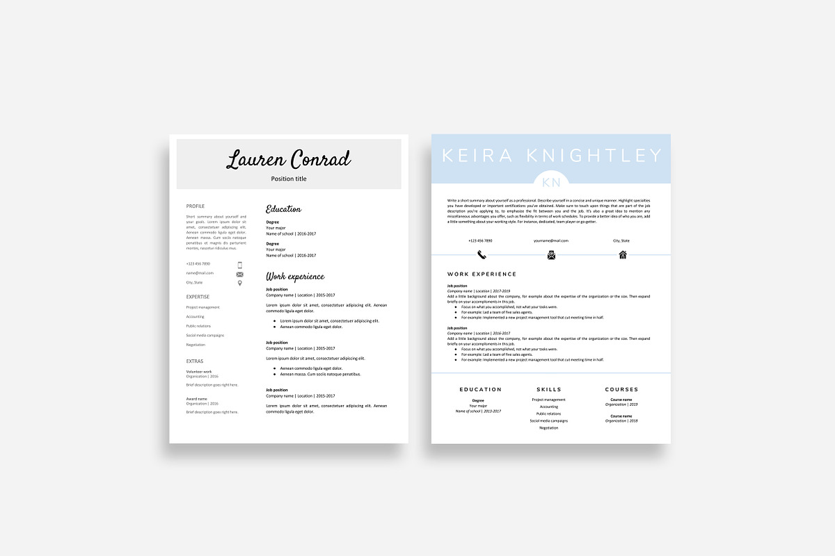 Resume Template Google Docs 10x, a Resume Template by DesignStudioTeti (Photo 6 of 10)