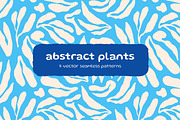Abstract leaves, seamless patterns, a Pattern Graphic by Good Studio (Thumbnail 1 of 9)