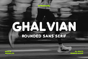 Ghalvian – Playful Bold Rounded Sans, a Sans Serif Font by Vadovastd (Thumbnail 1 of 11)