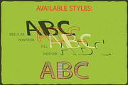 Green Mexican Typeface, a Symbol Font by VozzyStock (Thumbnail 4 of 6)