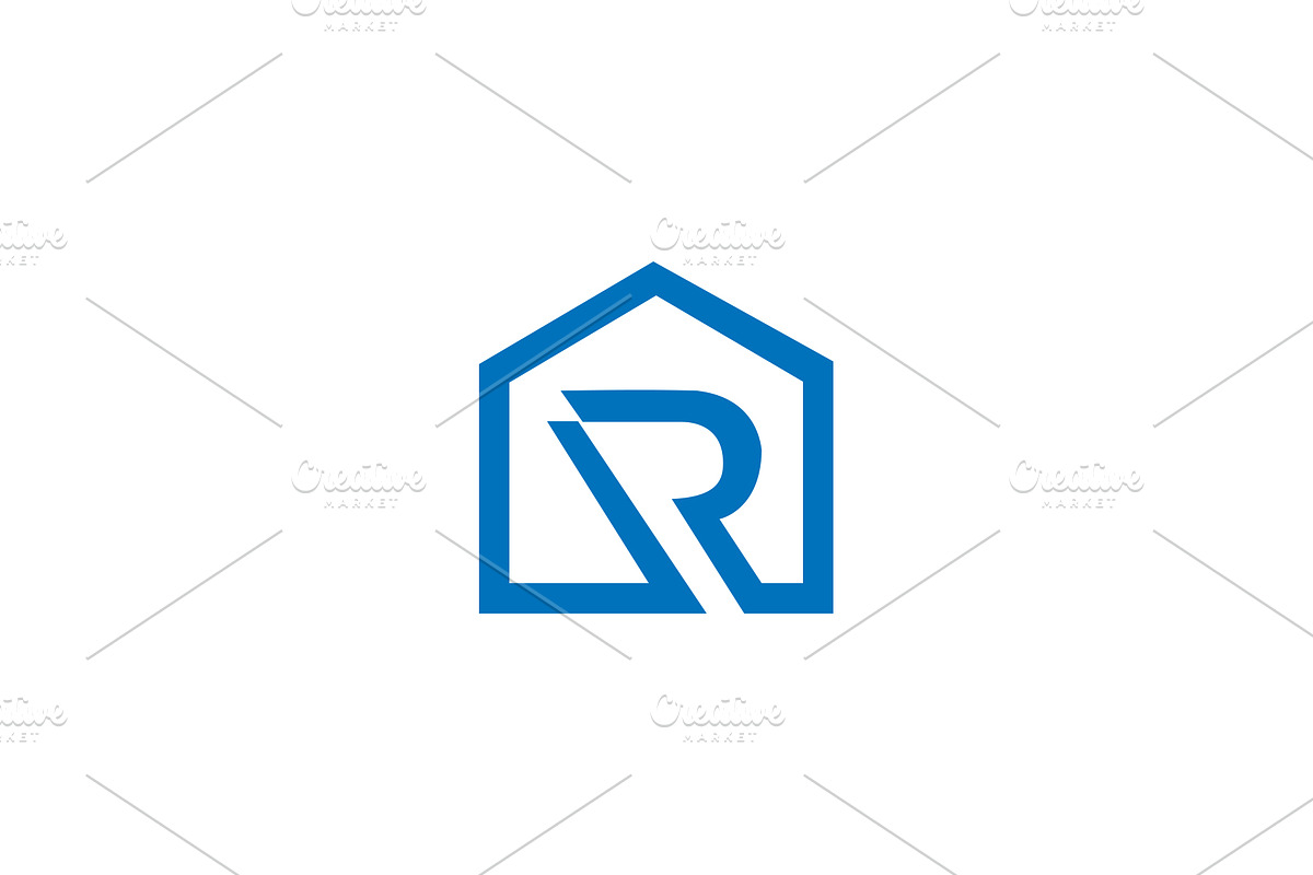 R Home Logo, a Branding & Logo Template by Graphic_Maker_Bogura