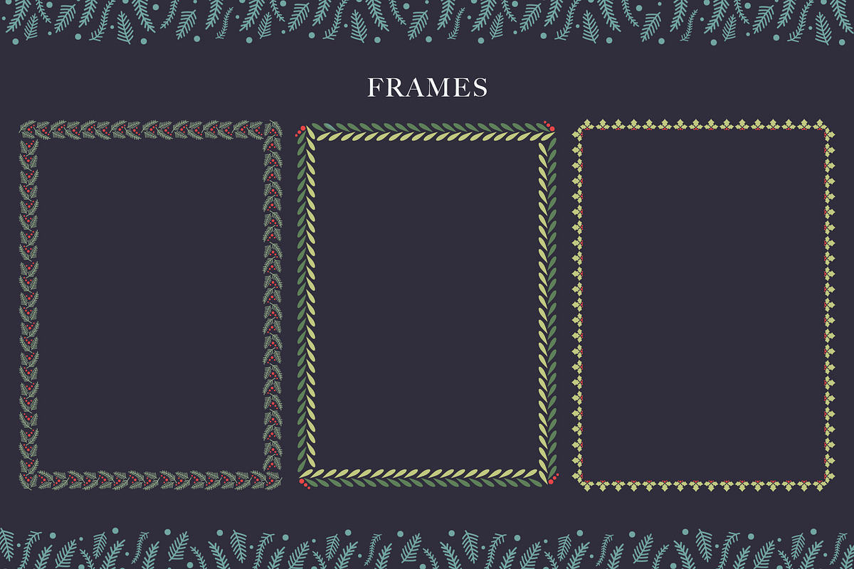 Christmas Graphic Vector Set, a Pattern Graphic by Deveze Art & Co (Photo 7 of 10)