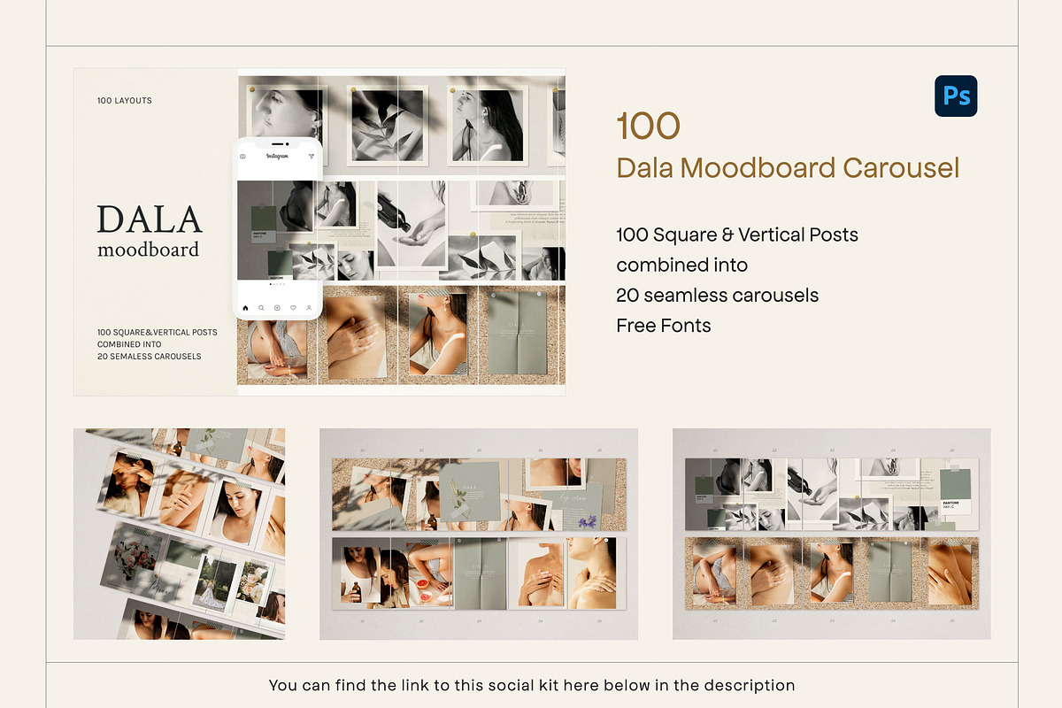 SALE! Social Kit BUNDLE Canva and PS, a Social Media Template by Sparrow & Snow (Photo 14 of 20)