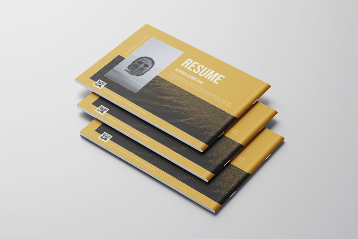 Resume Portfolio Vol.5, a Resume Template by Bewalrus Studio (Photo 7 of 10)