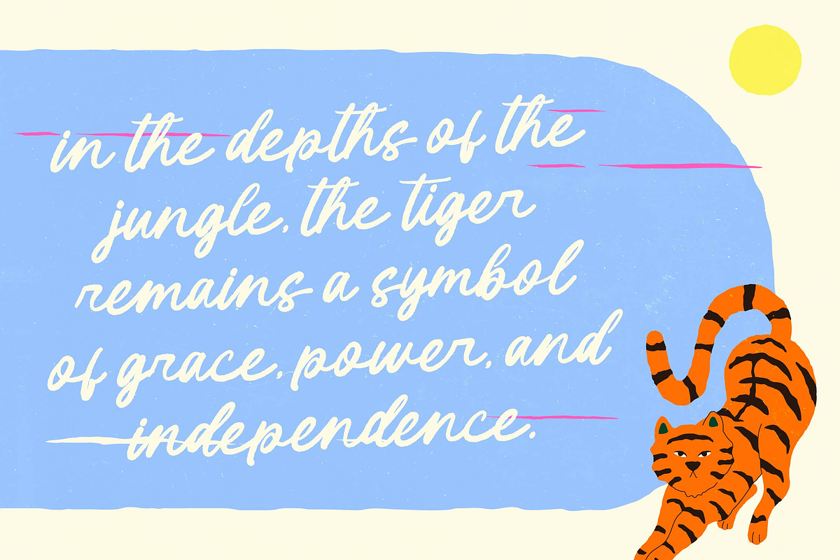Selantic Bold Brush Font, a Script Font by Letterena Studios Script (Photo 9 of 10)