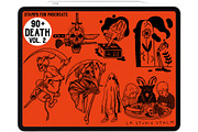 Death Vol. 2 - Procreate Stamp Set, a Brush Add-On by LA Studio Sthlm (Thumbnail 4 of 6)