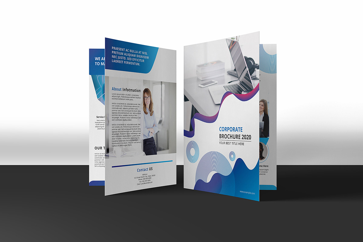 Corporate Bifold Brochure, a Brochure Template by Template Shop (Photo 5 of 5)