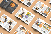 Yellow Magazine Template, a Magazine Template by retrographix (Thumbnail 5 of 6)