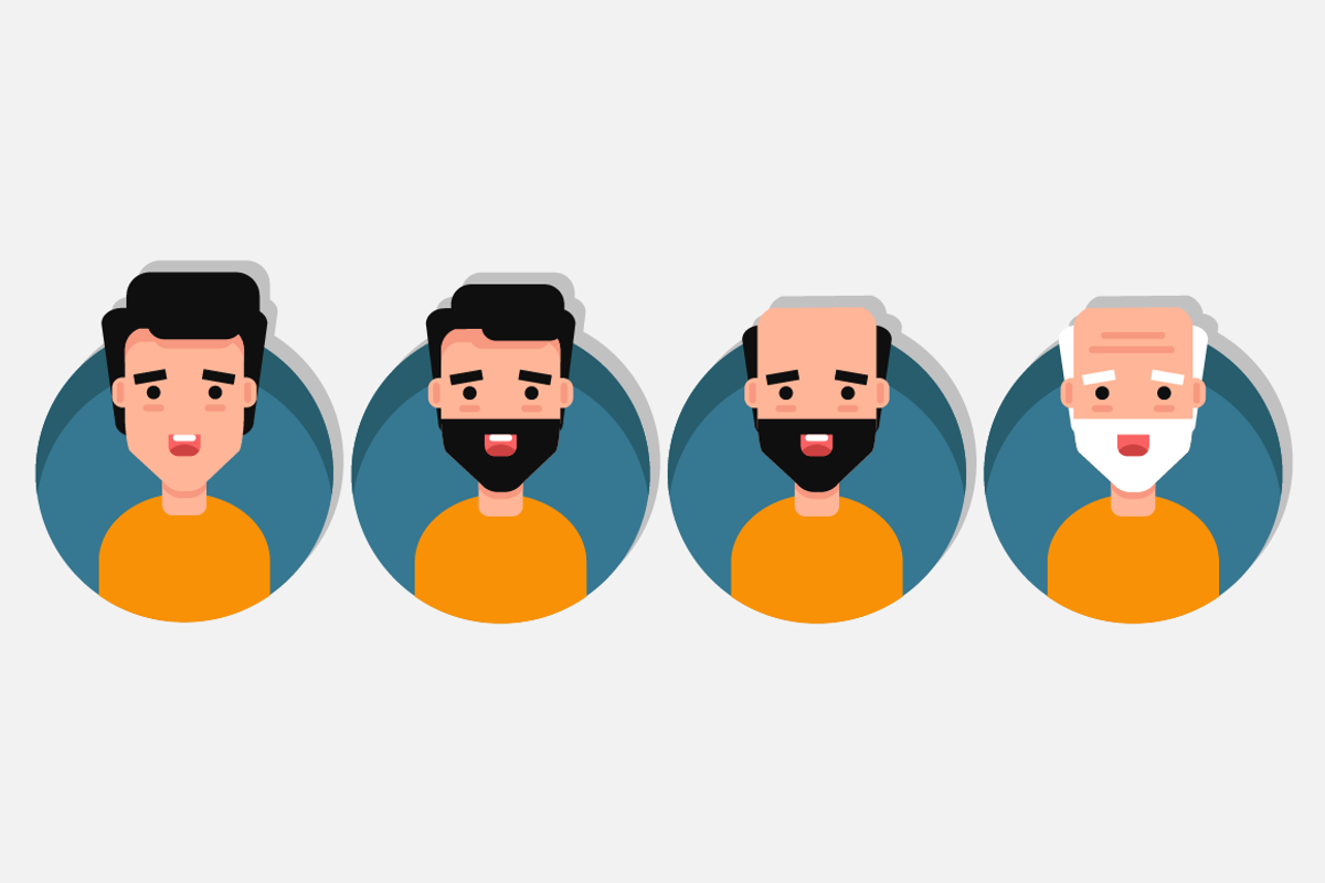 Character Design – Guy Doing Things, a Background Graphic by Orange Graphics (Photo 3 of 11)