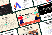 Helix - SaaS Website Figma Template, an UI Kit Template by FinestDevs (Thumbnail 5 of 5)