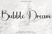 Bubble Dream, a Handwritten Font by InermediaSTUDIO (Thumbnail 1 of 8)
