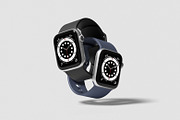 Smart Watch Mockup, a Device Mockup by mahremdesign (Thumbnail 10 of 11)