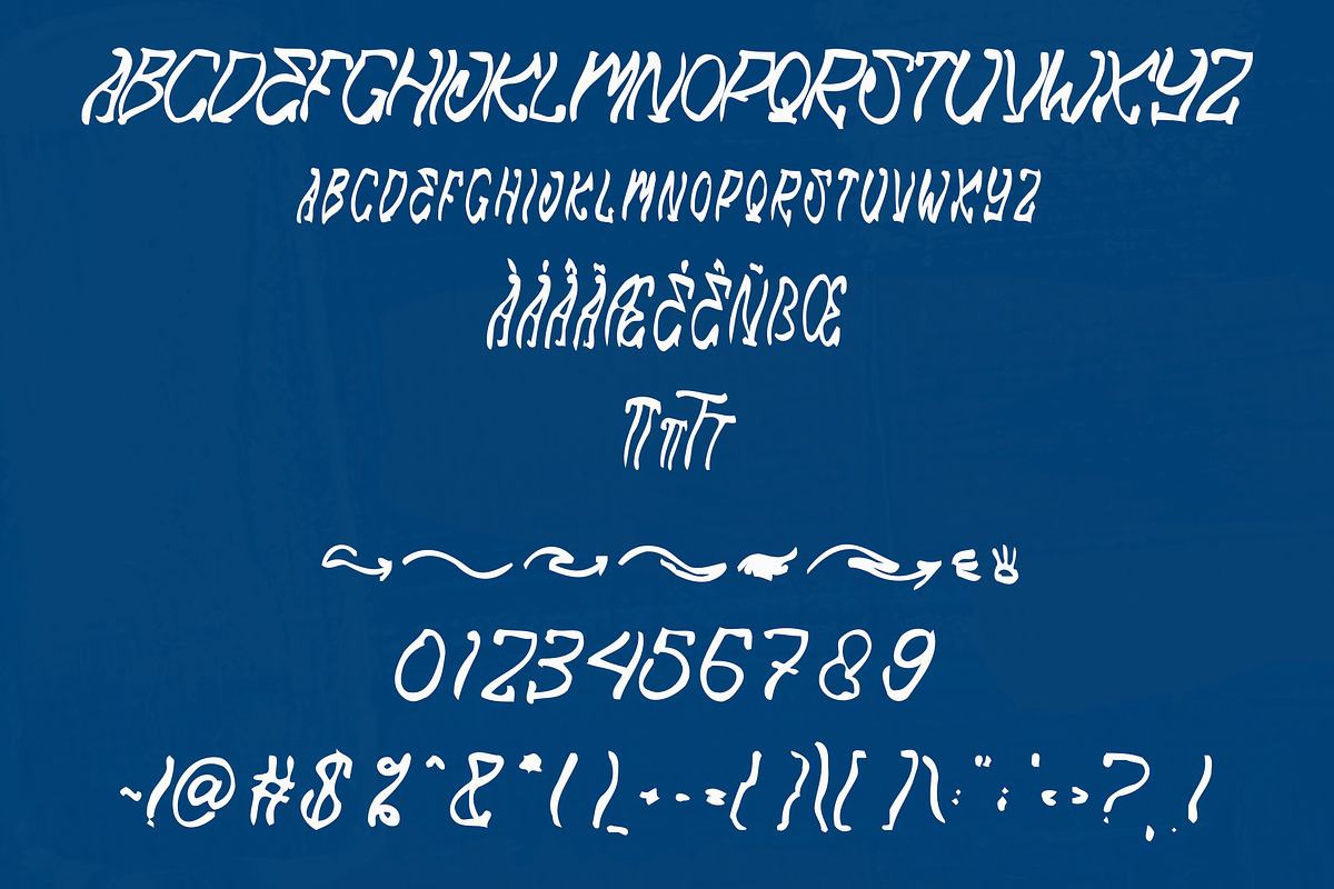 VIBERIAN Rough Brush Font, a Handwritten Font by NTC Graphic (Photo 7 of 8)