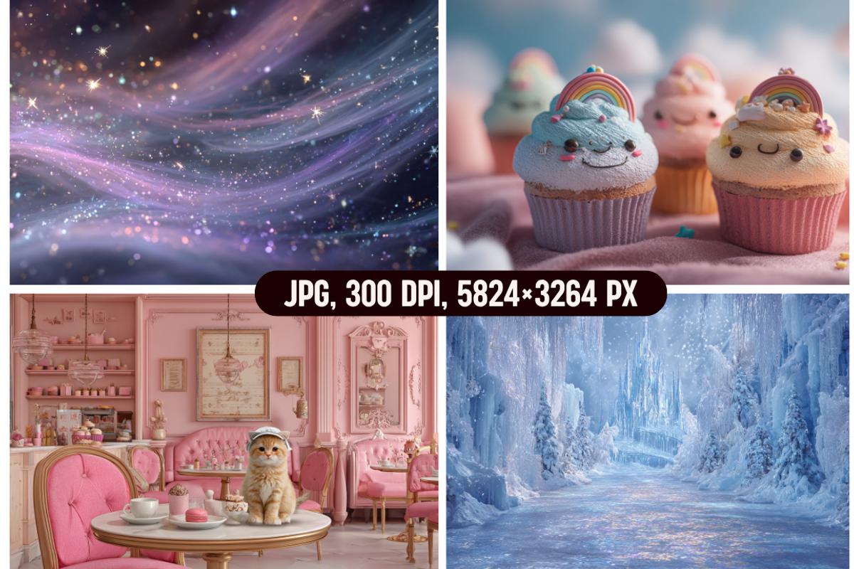 Birthday Girl-themed Photo Backdrops, a Background Graphic by PrintHaven Designs (Photo 2 of 12)