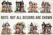 Black History Month House Clipart, an Illustration by RobertsArt (Thumbnail 3 of 5)