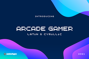 Arcade Gamer Pixel Font