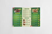 Pizza Trifold Brochure Template, a Brochure Template by GreenPixi (Thumbnail 2 of 4)