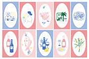 Mediterranean Amalfi Style Poster, an Illustration by Imaginary Party (Thumbnail 4 of 9)