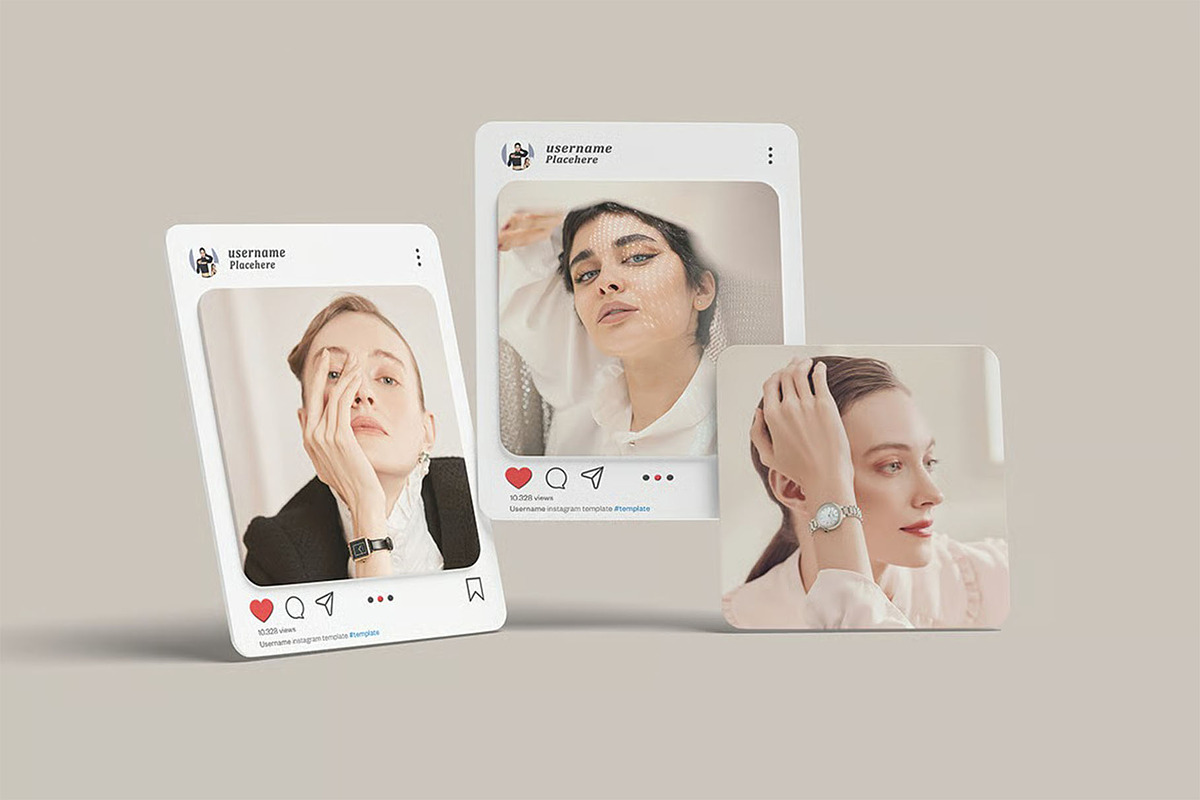 Instagram Post Mockup, a Device Mockup by zpackcreative (Photo 4 of 5)