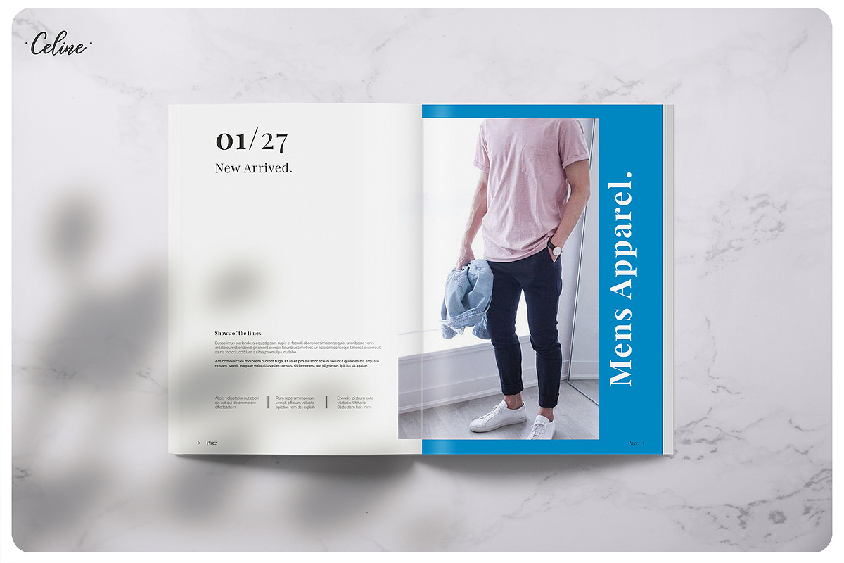 JACOB Fashionable Lookbook, a Magazine Template by Celine Studio (Photo 2 of 9)