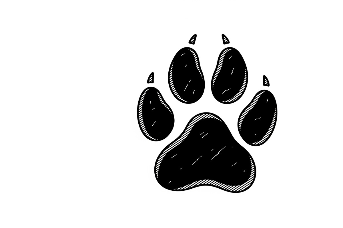 Heartfelt paw print memorial plaque, an Illustration by Amazin_art (Photo 18 of 32)
