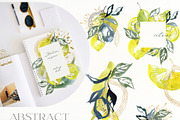 Lemon Watercolor illustration floral, a Food Illustration by Yuliya Derbisheva (Thumbnail 5 of 9)