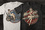 Pin Up Girls Bundle, an Illustration by Harry Kasyanov (Thumbnail 6 of 6)