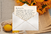 Notes from May Handwritten Font, a Handwritten Font by etigletters (Thumbnail 6 of 7)