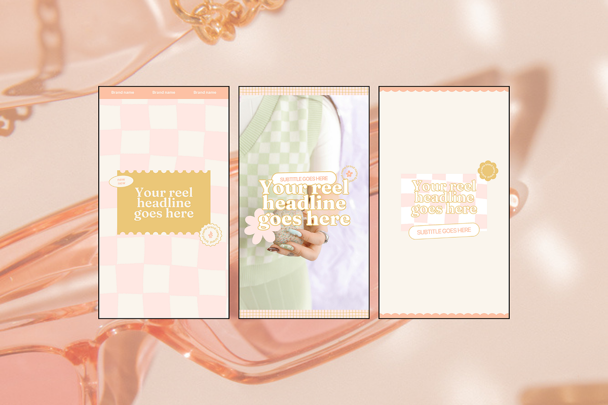 Pastel vibes | Social Media Kit, a Social Media Template by Mila Estudio (Photo 5 of 7)