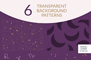 Galaxy Star Moon Patterns, a Pattern Graphic by Coral Antler (Thumbnail 3 of 4)