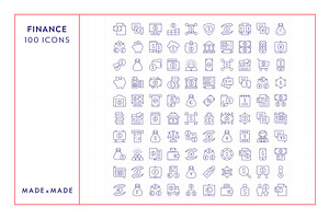 Finance Line Icons