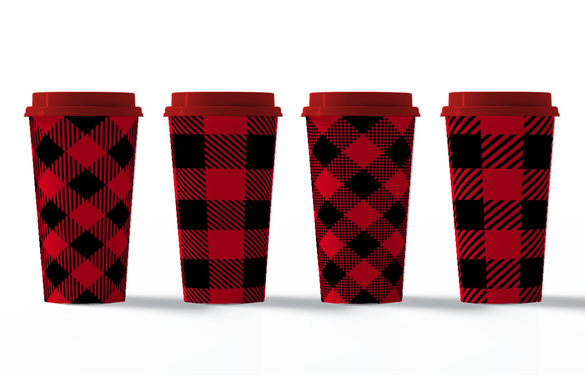 Classic Set Lumberjack Plaid, a Pattern Graphic by Vectorchoice (Photo 8 of 8)