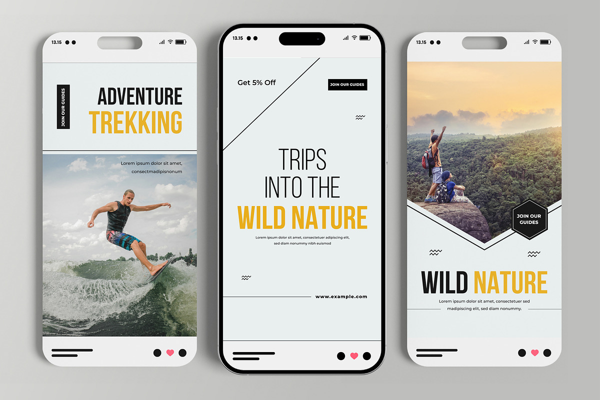 Adventure and Nature Social Media, a Social Media Template by MightyDesign (Photo 2 of 6)