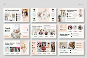 Beauty Cosmetic Google Slides, a Presentation Template by fluffstudio (Thumbnail 3 of 4)